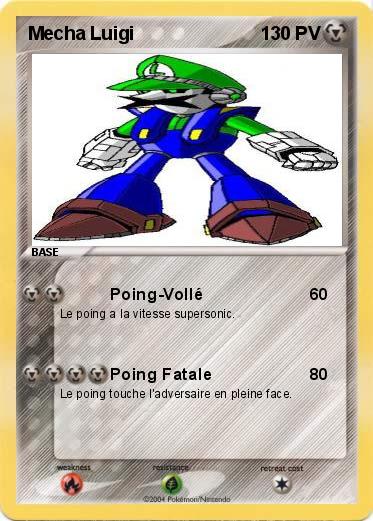 Pokemon Mecha Luigi