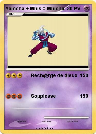 Pokemon Yamcha + Whis = Whicha