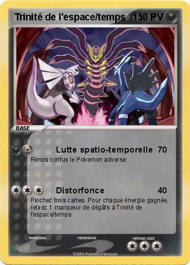 Pokemon Trinité de l'espace/temps
