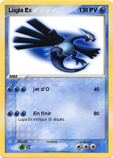 Pokemon Lugia Ex