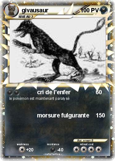 Pokemon givausaur