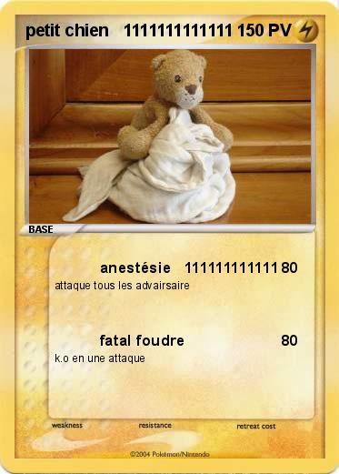 Pokemon petit chien   1111111111111