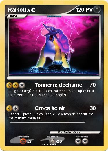 Pokemon Raikou