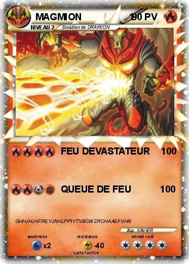 Pokemon MAGMION                  1