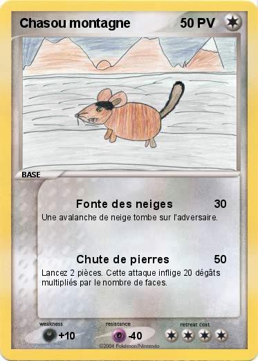 Pokemon Chasou montagne