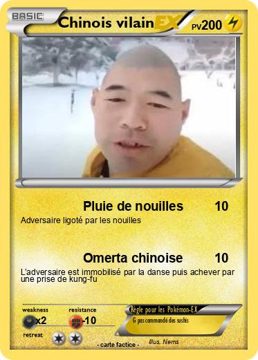 Pokemon Chinois vilain
