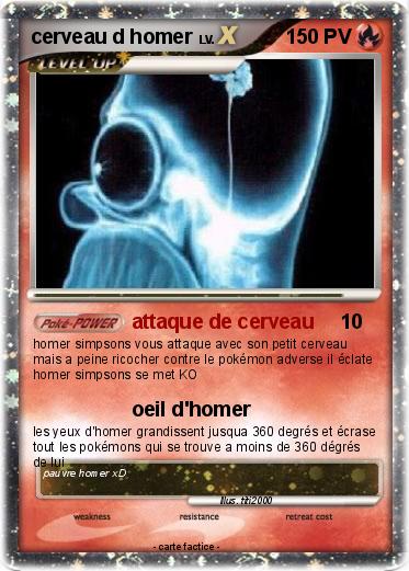 Pokemon cerveau d homer