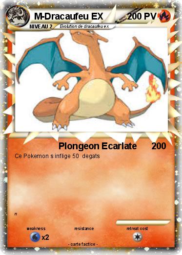 Pokemon M-Dracaufeu EX