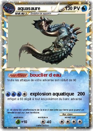 Pokemon aquasaure