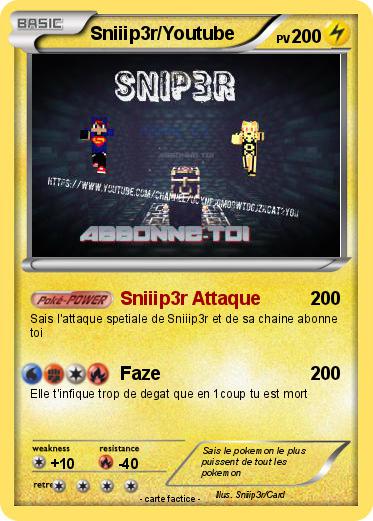 Pokemon Sniiip3r/Youtube