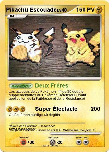 Pokemon Pikachu Escouade