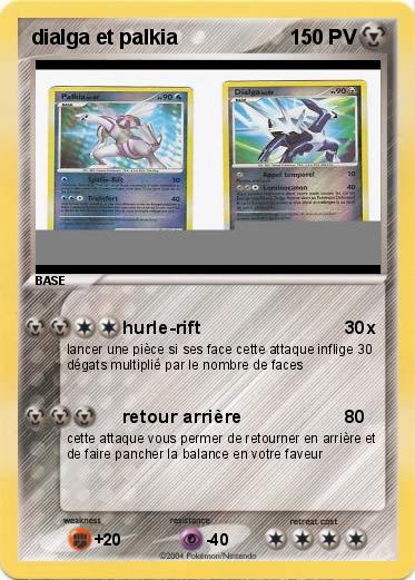 Pokemon dialga et palkia