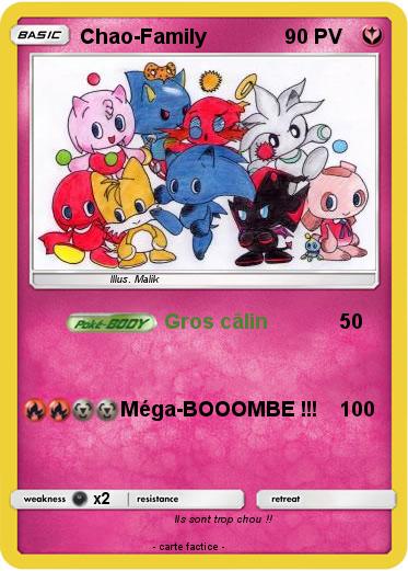 Pokemon Chao-Family