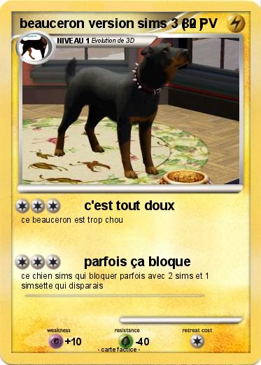 Pokemon beauceron version sims 3 ( 2 )