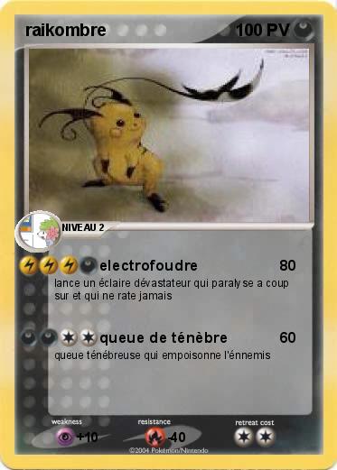 Pokemon raikombre