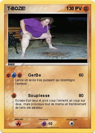 Pokemon T-BOZE!