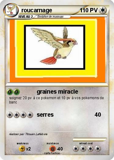 Pokemon roucarnage