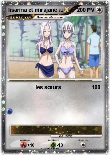 Pokemon lisanna et mirajane