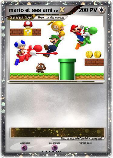 Pokemon mario et ses ami