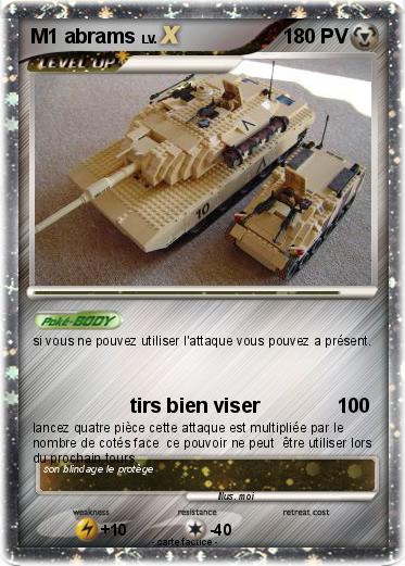 Pokemon M1 abrams