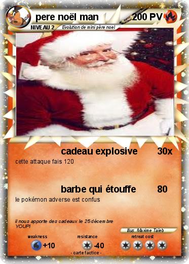 Pokemon pere noël man