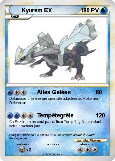 Pokemon Kyurem EX