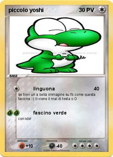 Pokemon piccolo yoshi
