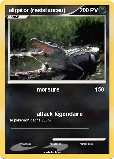 Pokemon aligator (resistanceu)
