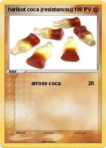 Pokemon haribot coca (resistanceu)