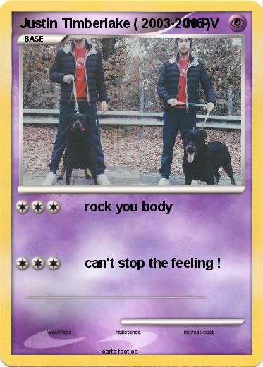 Pokemon Justin Timberlake ( 2003-2016 )