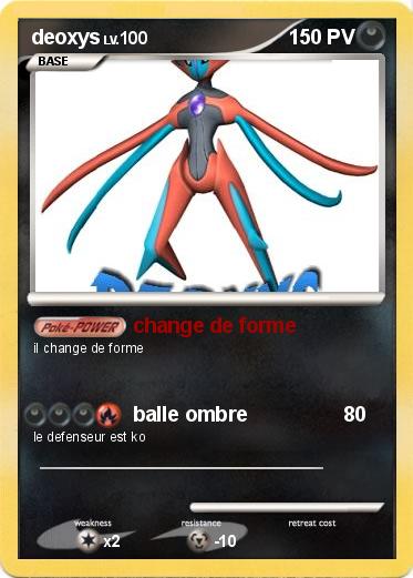 Pokemon deoxys