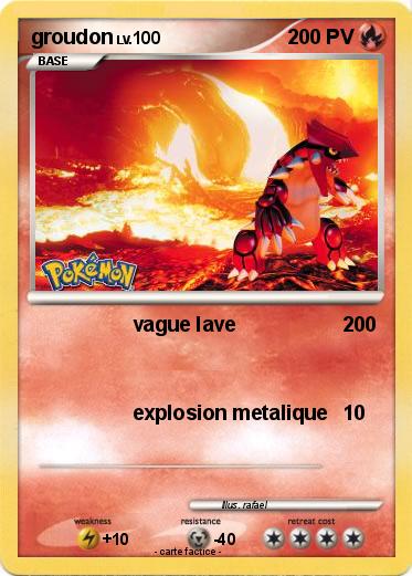 Pokemon groudon