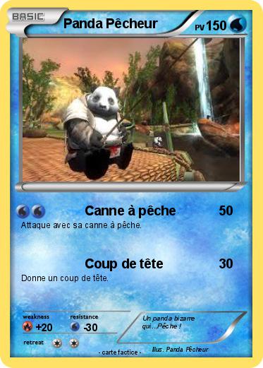Pokemon Panda Pêcheur