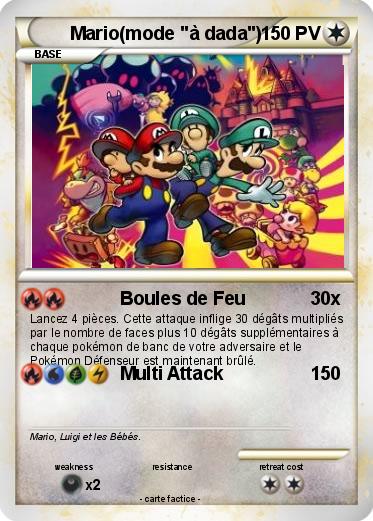 Pokemon Mario(mode "à dada")