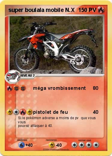 Pokemon super boulala mobile N.X