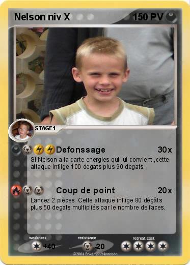 Pokemon Nelson niv X