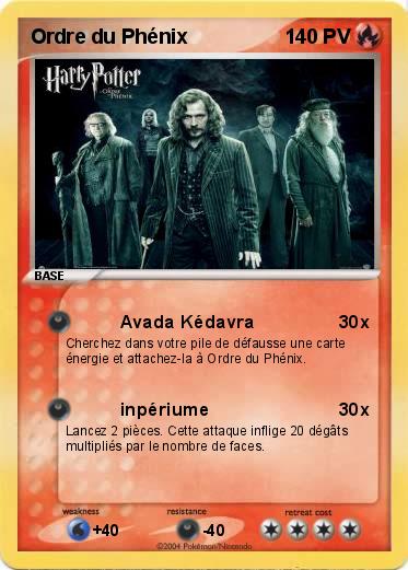 Pokemon Ordre du Phénix