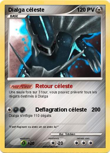 Pokemon Dialga céleste