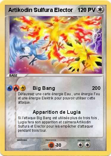 Pokemon Artikodin Sulfura Elector