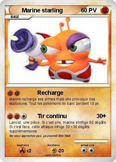 Pokemon Marine starling