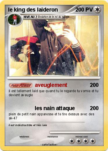 Pokemon le king des laideron