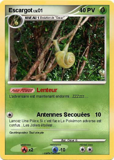 Pokemon Escargot