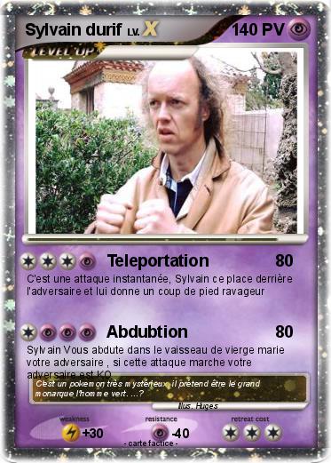Pokemon Sylvain durif