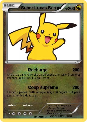 Pokemon Super Lucas Berger