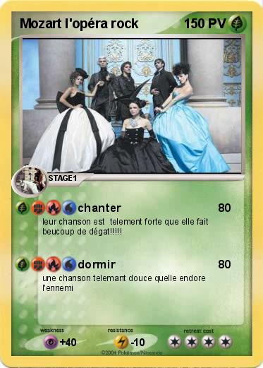 Pokemon Mozart l'opéra rock