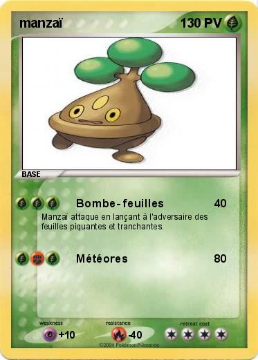 Pokemon manzaï