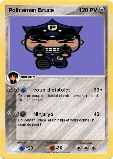 Pokemon Policeman Bruce