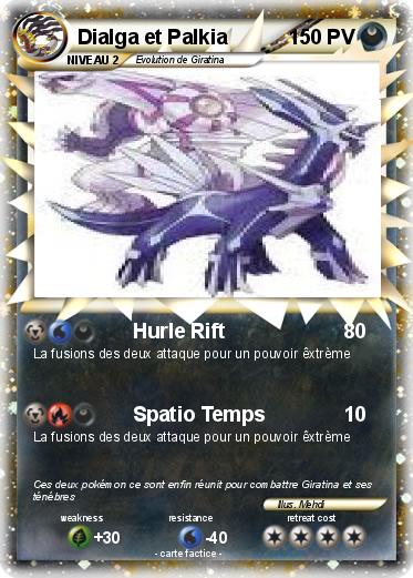 Pokemon Dialga et Palkia