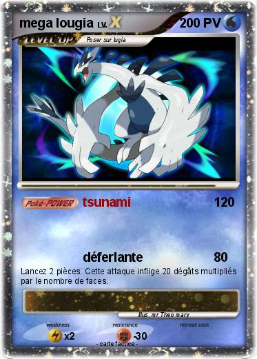 Pokemon mega lougia