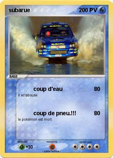 Pokemon subarue